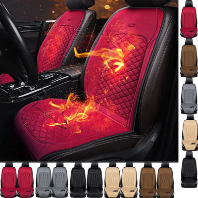 12v/24v Electric Heated Car Seat Cushions For Winter Heating Pads Keep Warm Covers Quality Guarantee E1 X35 - GadgetGalaxy Boutique