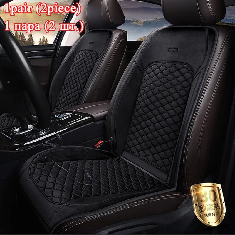 12v/24v Electric Heated Car Seat Cushions For Winter Heating Pads Keep Warm Covers Quality Guarantee E1 X35 - GadgetGalaxy Boutique