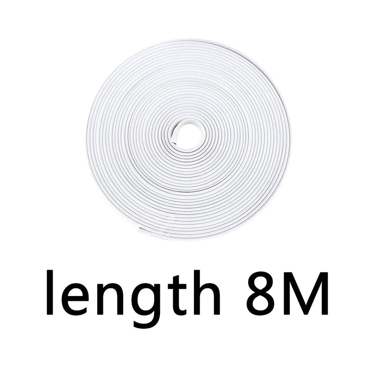 4M / 8M Car Rim Protect Strip Wheel Edge Protector bright Matte Car Wheel Sticker Tire Protection Covers Car Wheel Rims Styling - GadgetGalaxy Boutique