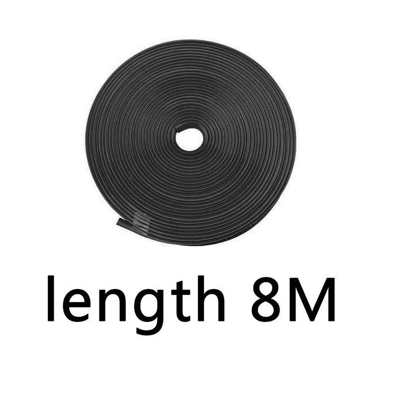 4M / 8M Car Rim Protect Strip Wheel Edge Protector bright Matte Car Wheel Sticker Tire Protection Covers Car Wheel Rims Styling - GadgetGalaxy Boutique