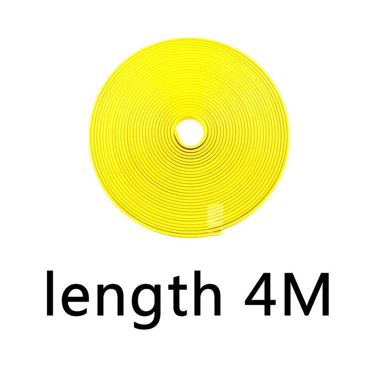 4M / 8M Car Rim Protect Strip Wheel Edge Protector bright Matte Car Wheel Sticker Tire Protection Covers Car Wheel Rims Styling - GadgetGalaxy Boutique