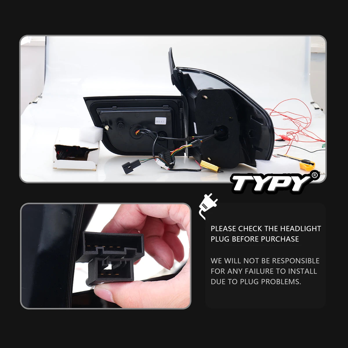 TYPY Car Light For BMW X5 E70 Taillights 2007-2013 LED Car Lamps Daytime Running Lights Dynamic Turn Signals Auto Accessories