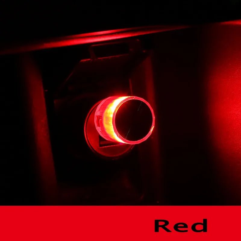 Car Mini USB LED Atmosphere Lights Decorative Lamp Car Ambient Light Neon Auto Interior Led Decoration Car Accessories Gadget - GadgetGalaxy Boutique