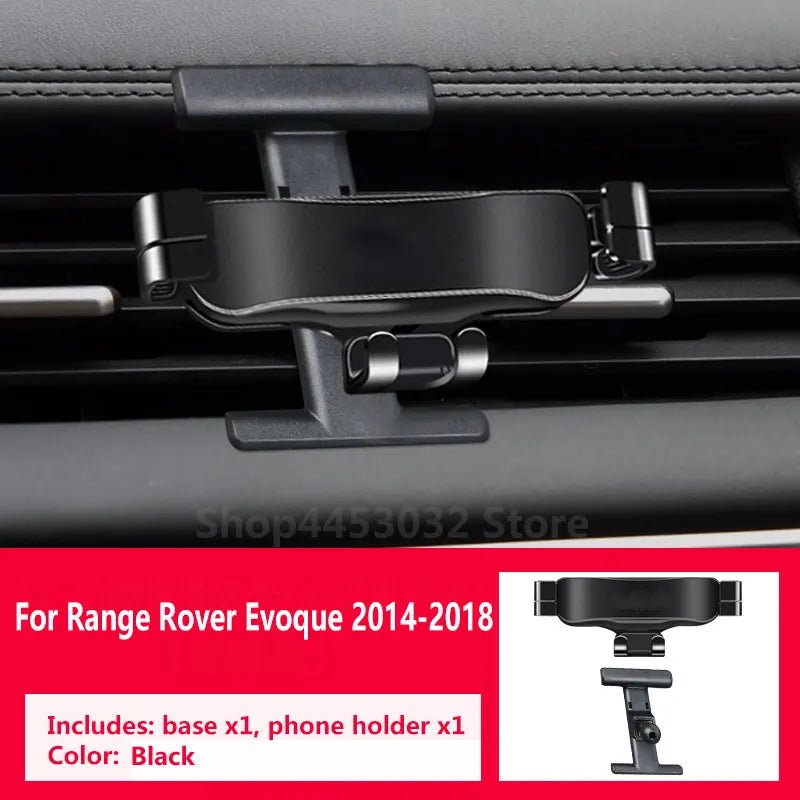 Car Phone Holder For Land Rover Range Rover Evoque 2014-2021 Gravity Navigation Special Bracket Rotatable Support Accessories - GadgetGalaxy Boutique