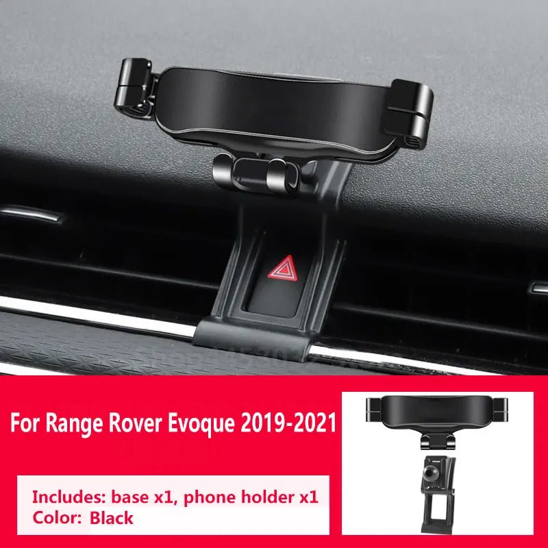 Car Phone Holder For Land Rover Range Rover Evoque 2014-2021 Gravity Navigation Special Bracket Rotatable Support Accessories - GadgetGalaxy Boutique