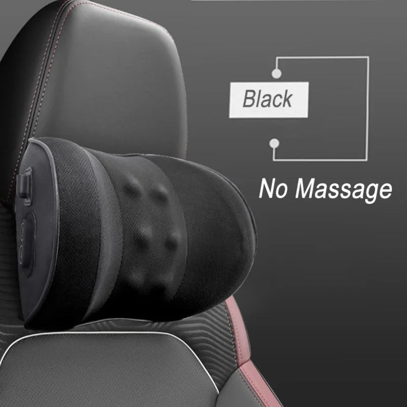 Comfortable Car Neck Massage Pillow Memory Foam Car Headrest Auto Seat Head Support Lumbar Support for Office Chair Cushion - GadgetGalaxy Boutique