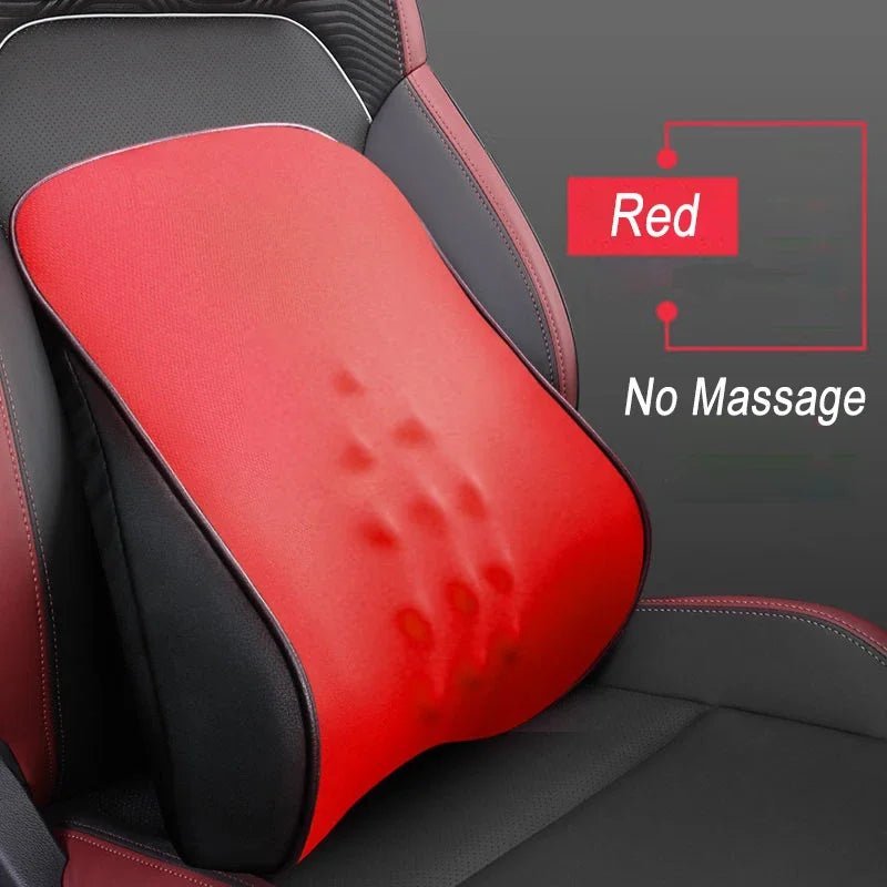 Comfortable Car Neck Massage Pillow Memory Foam Car Headrest Auto Seat Head Support Lumbar Support for Office Chair Cushion - GadgetGalaxy Boutique