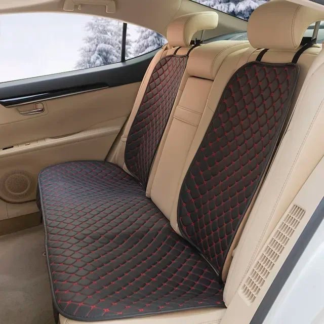 Leather Car Seat Covers Set Four Seasons Front Rear Seat Protector Car Seat Cushion Pad Mat Auto Interior Accessories Universal - GadgetGalaxy Boutique