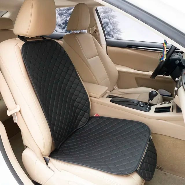 Leather Car Seat Covers Set Four Seasons Front Rear Seat Protector Car Seat Cushion Pad Mat Auto Interior Accessories Universal - GadgetGalaxy Boutique